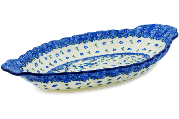 Platter with Handles 16"