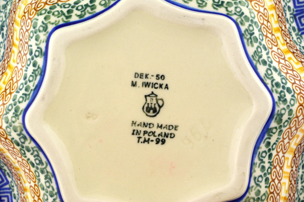 Scalloped Fluted Bowl 10"