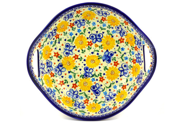 Bowl with Handles 13"