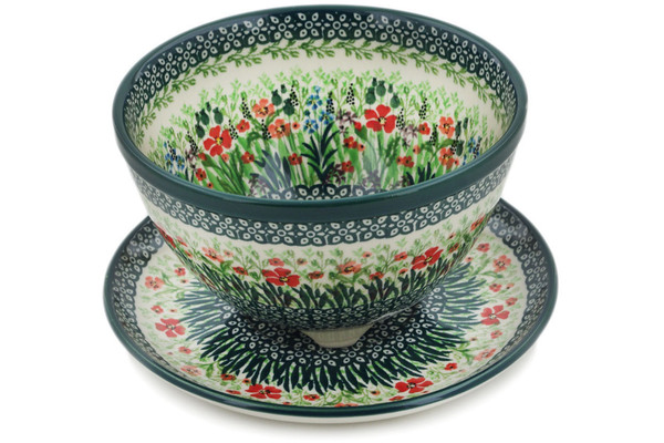 Colander with Plate 8"