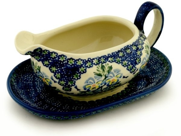 Gravy Boat with Saucer 16 oz