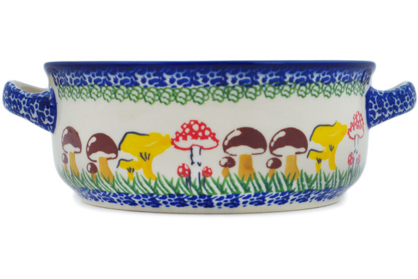 Round Baker with Handles 8"