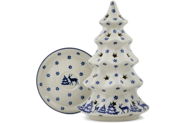 Christmas Tree Candle Holder 10"