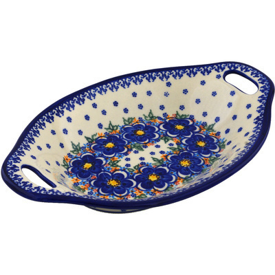 Platter with Handles 13"