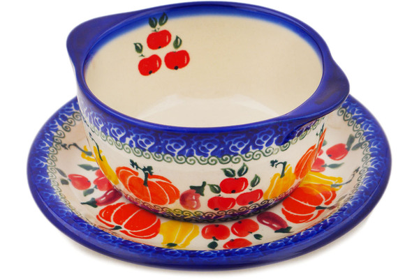 Bouillon cup with saucer