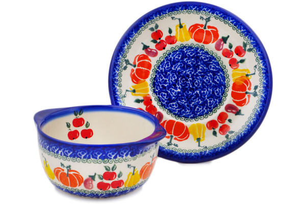 Bouillon cup with saucer