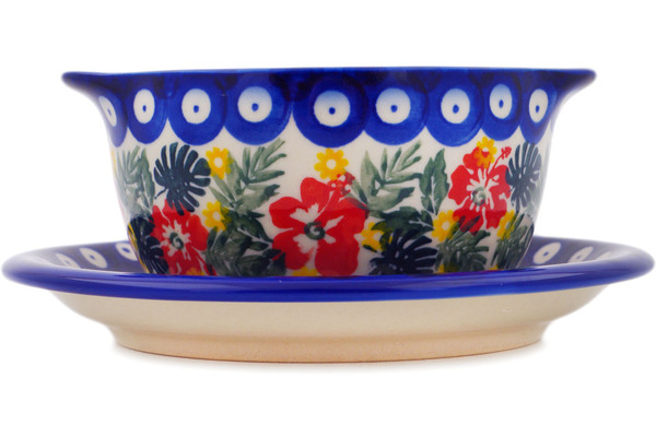 Bouillon cup with saucer