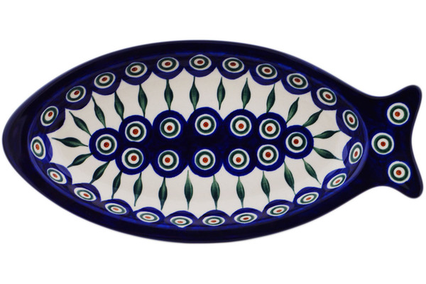 Fish Shaped Platter 12"