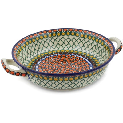 Round Baker with Handles 10"