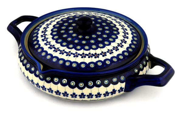 Baker with Cover with Handles 15"