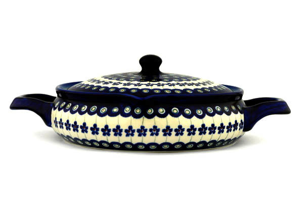 Baker with Cover with Handles 15"