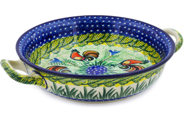 Round Baker with Handles 10"