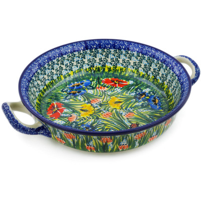 Round Baker with Handles 10"