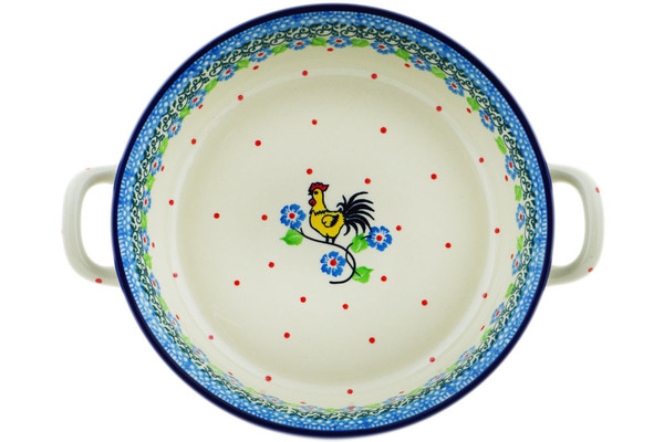 Round Baker with Handles 10"