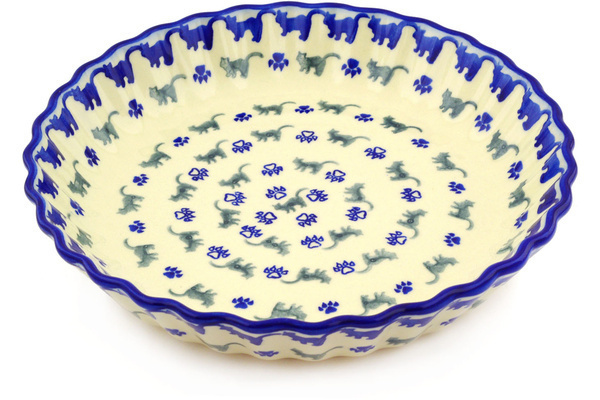 Fluted Pie Dish 10"