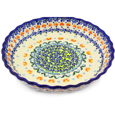 Fluted Pie Dish 10"