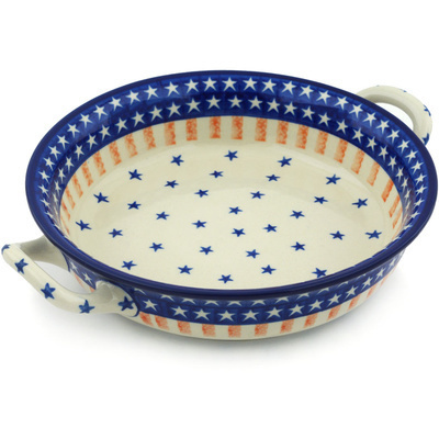 Round Baker with Handles 10"