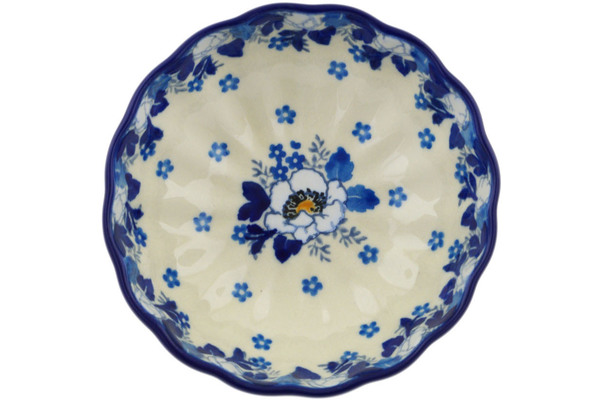 Scalloped Fluted Bowl 5"