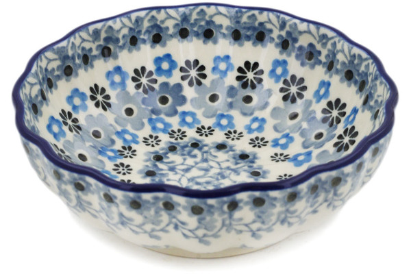 Scalloped Fluted Bowl 5"