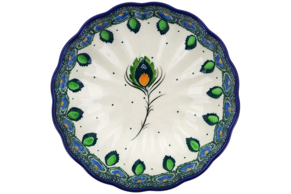 Scalloped Fluted Bowl 5"