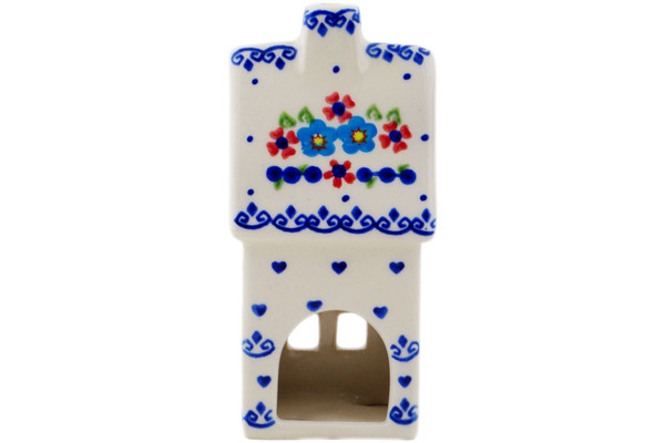 House Shaped Candle Holder 6"