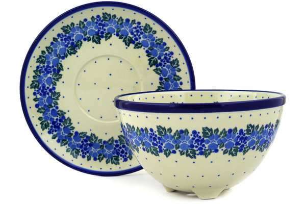 Colander with Plate 8"