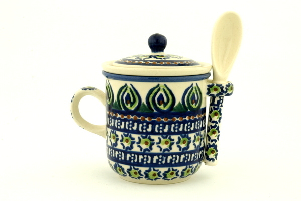 Brewing Mug with Spoon 10 oz