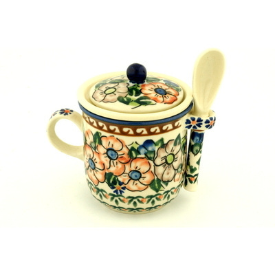 Brewing Mug with Spoon 10 oz