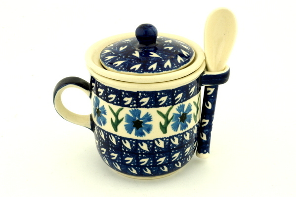 Brewing Mug with Spoon 10 oz