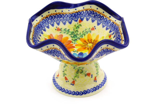 Bowl with Pedestal 8"