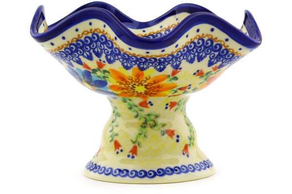 Bowl with Pedestal 8"