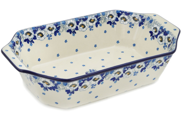 Rectangular Baker with Handles 14"