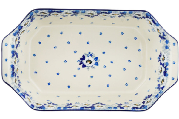 Rectangular Baker with Handles 14"