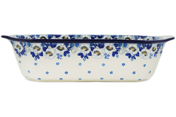 Rectangular Baker with Handles 14"