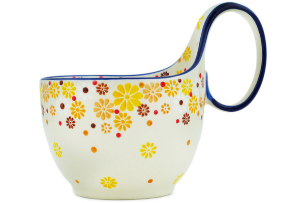 Bowl with Loop-Handle 6"