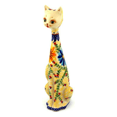 Cat Figurine 12"