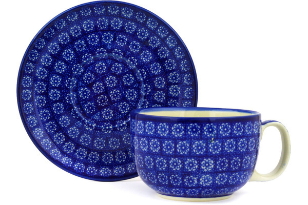 Cup with Saucer 13 oz