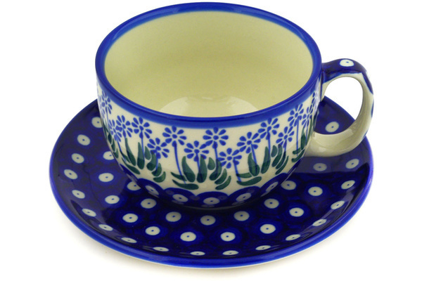 Cup with Saucer 13 oz