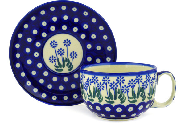 Cup with Saucer 13 oz