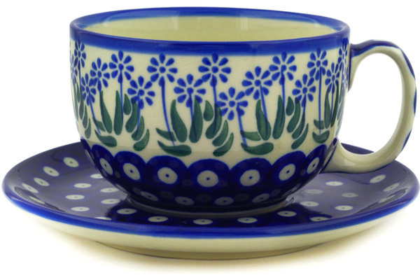 Cup with Saucer 13 oz