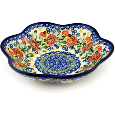 Scalloped Fluted Bowl 8"