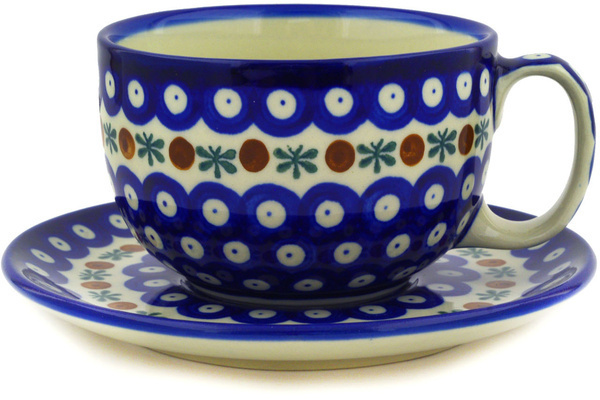 Cup with Saucer 13 oz