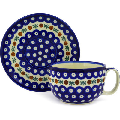 Cup with Saucer 13 oz