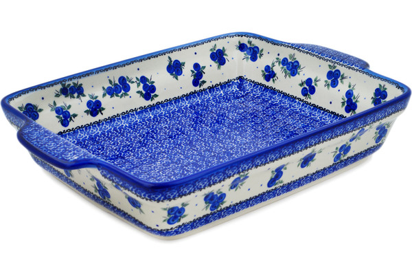 Rectangular Baker with Handles 15"