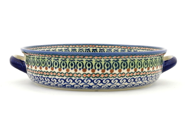 Round Baker with Handles 11"