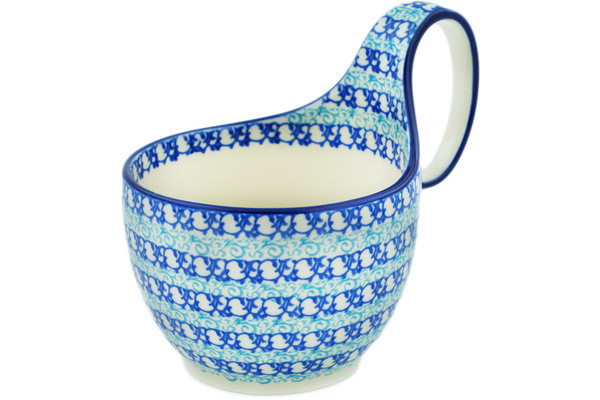 Bowl with Loop-Handle 6"