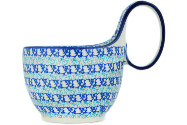 Bowl with Loop-Handle 6"