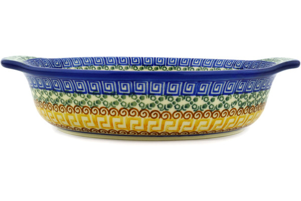 Round Baker with Handles 9"