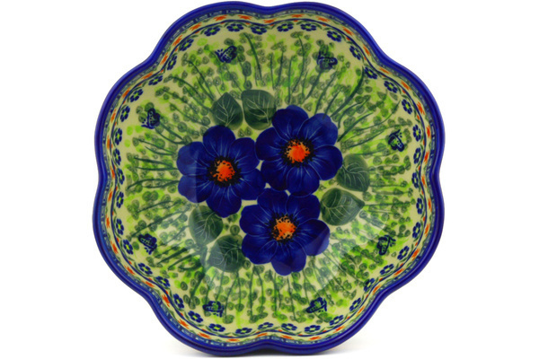 Scalloped Fluted Bowl 10"