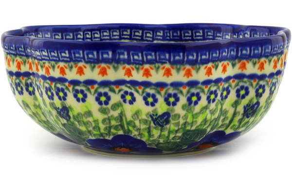 Scalloped Fluted Bowl 10"